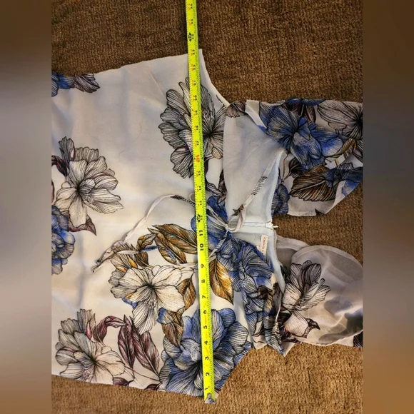 Summer Floral Dress Plus Size by Standards & Practices Flowy Floral Dress - Picture 11 of 12